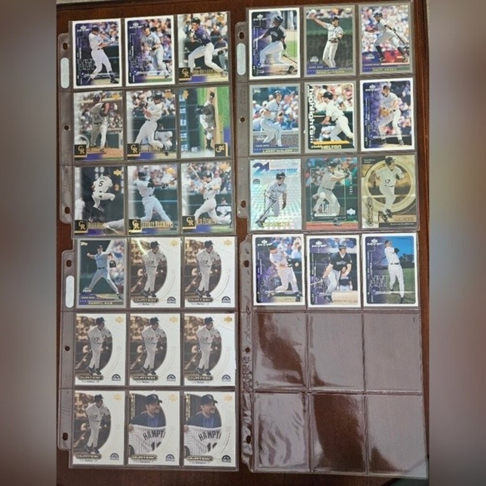 MLB Colorado Rockies Card Collection